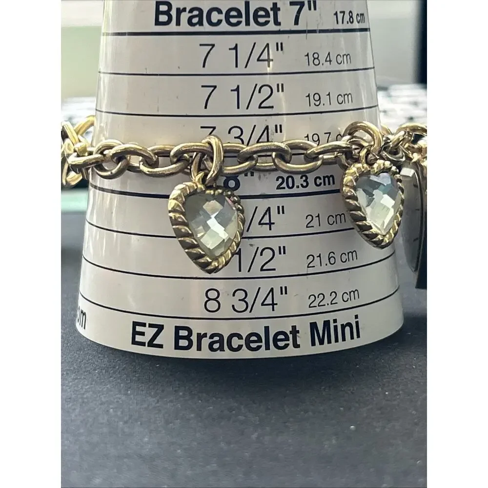 Avenue Heart Shaped Charm And Case Women’s Quartz Watch